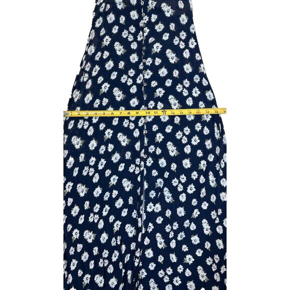 Abercrombie & Fitch blue & white Floral Dress, Floor Length, Light Weight - Picture 7 of 8